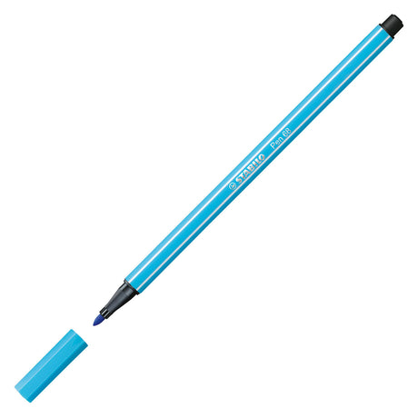 Stylo Stabilo 68 - feutre - bleu azur (68 57)