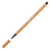 Stabilo Pen 68 - gefillt -Tip-Pen - donkel Ocker (68 89)