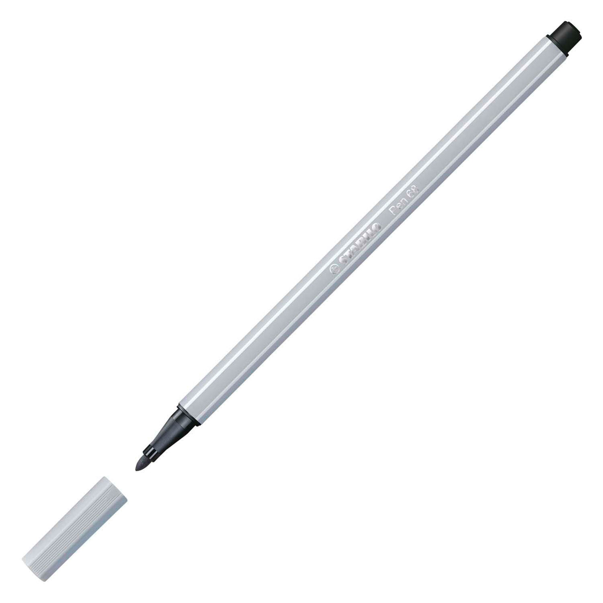 Stylo Stabilo 68 - feutre - gris clair froid (68 94)