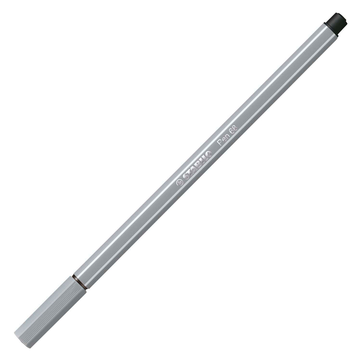 Stabilo pen 68 - viltstift - medium koud grijs (68 95)