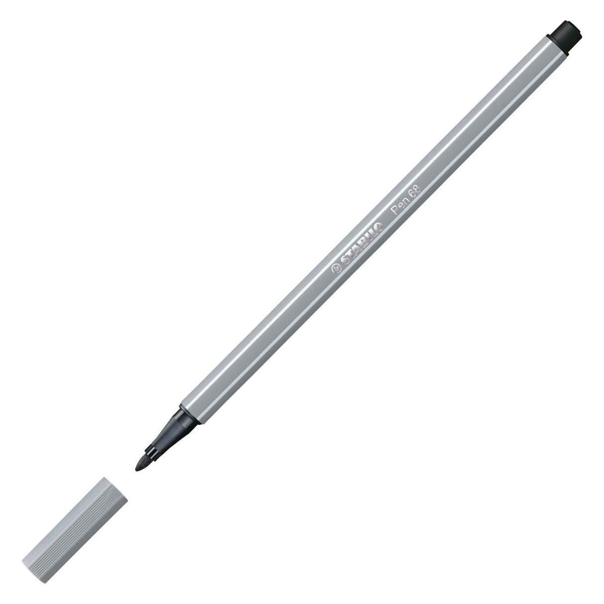 Stabilo Pen 68 - Felt -tip Pen - Medium Cold Gray (68 95)