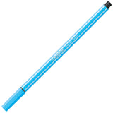 Stylo Stabilo 68 - feutre - bleu fluo (68 031)
