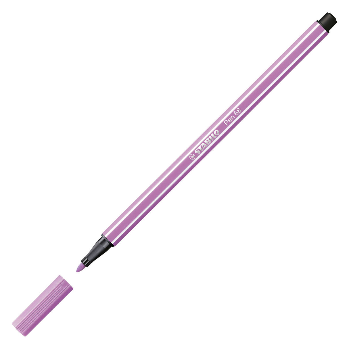 Pen stabilo 68 - FIENTE -TIP PEN - LILAC LIGHT (68 59)