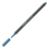 Stylo Stabilo 68 métallisé - feutre - bleu (68 841)