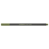 Stylo Stabilo 68 métallisé - feutre - vert clair (68 843)