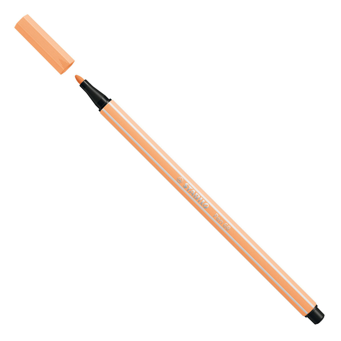 Stylo Stabilo 68 - feutre - orange clair (68 25)