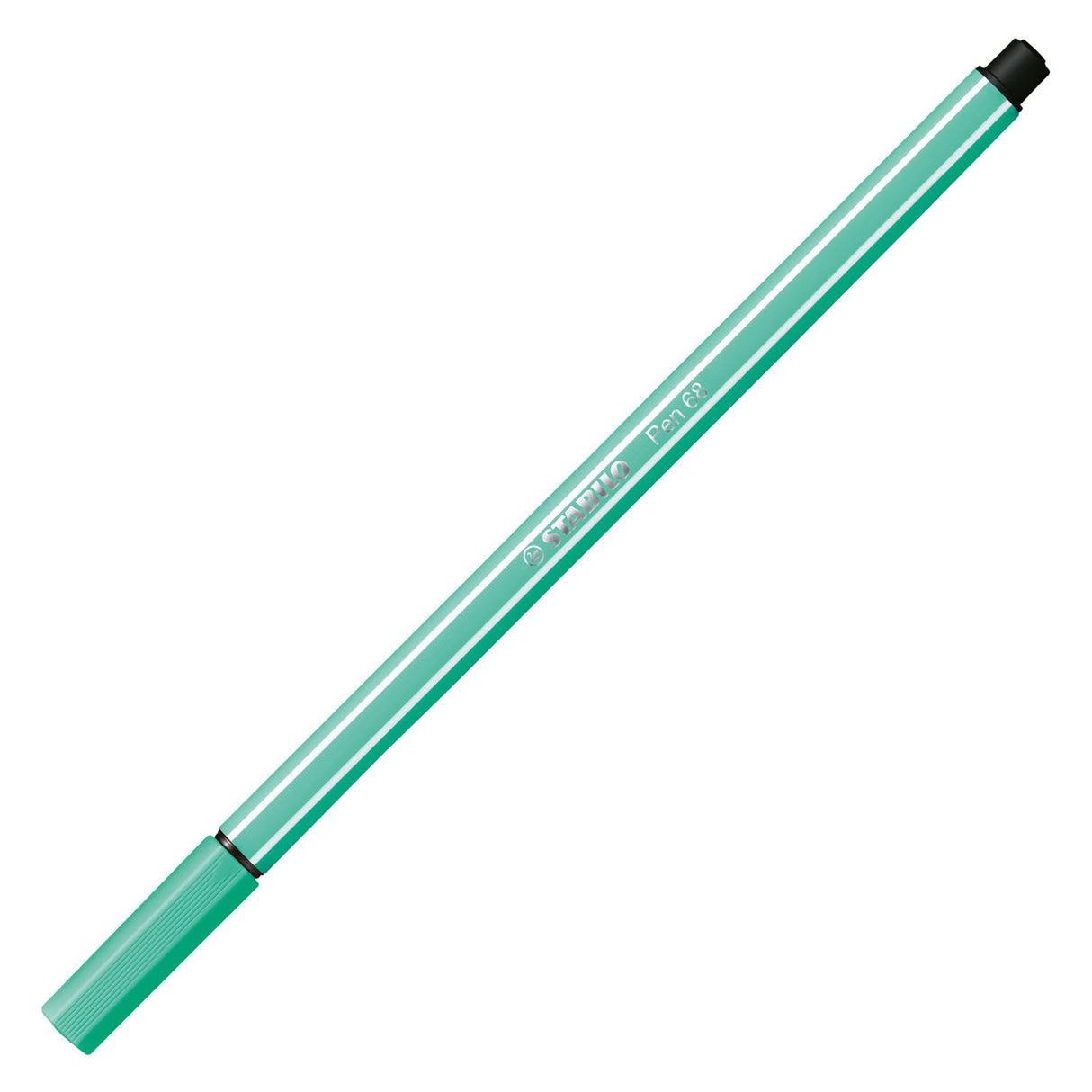 Stabilo Pen 68 - gefillt -Tip-Pen - Äis gréng (68 13)