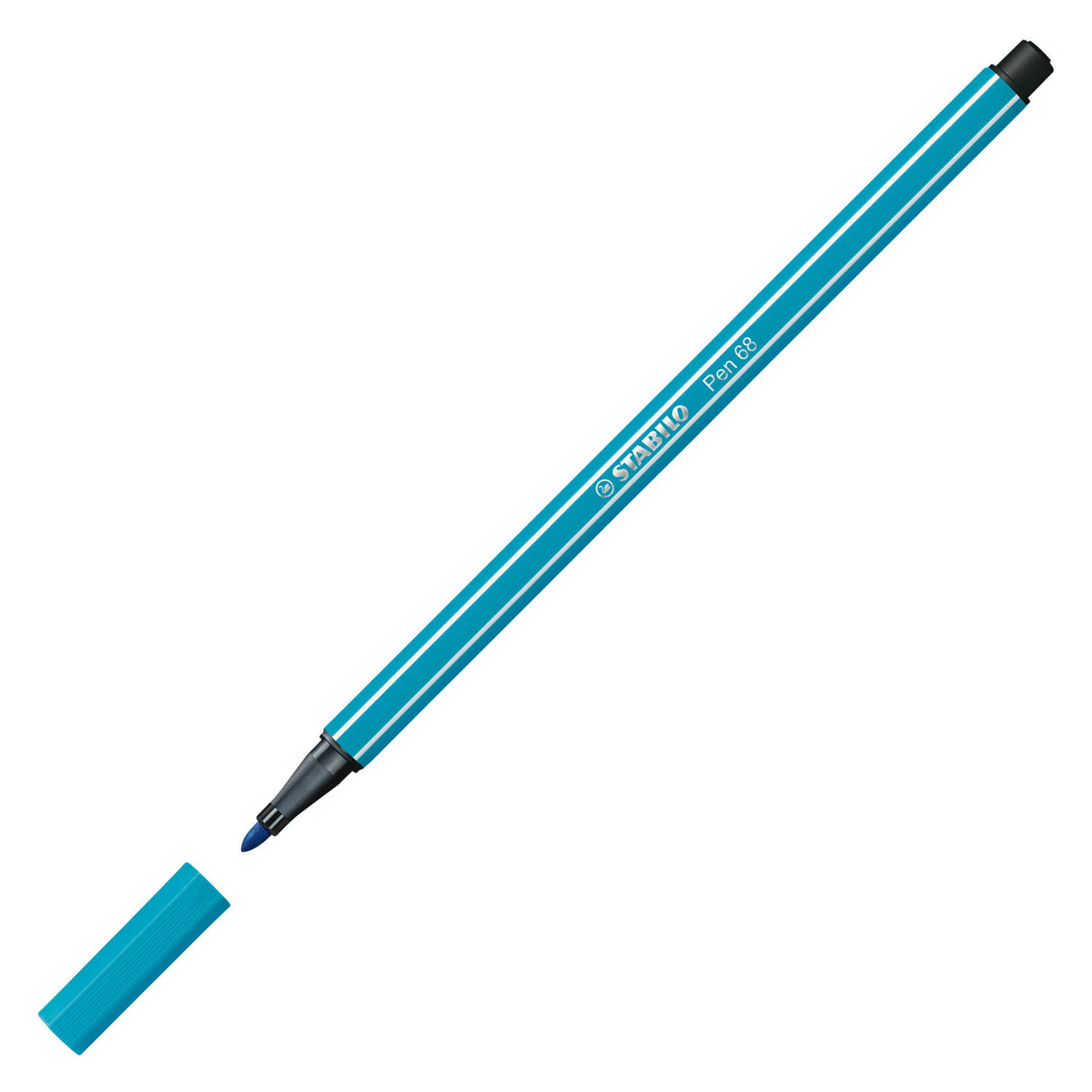 Stylo Stabilo 68 - feutre - bleu clair (68 31)