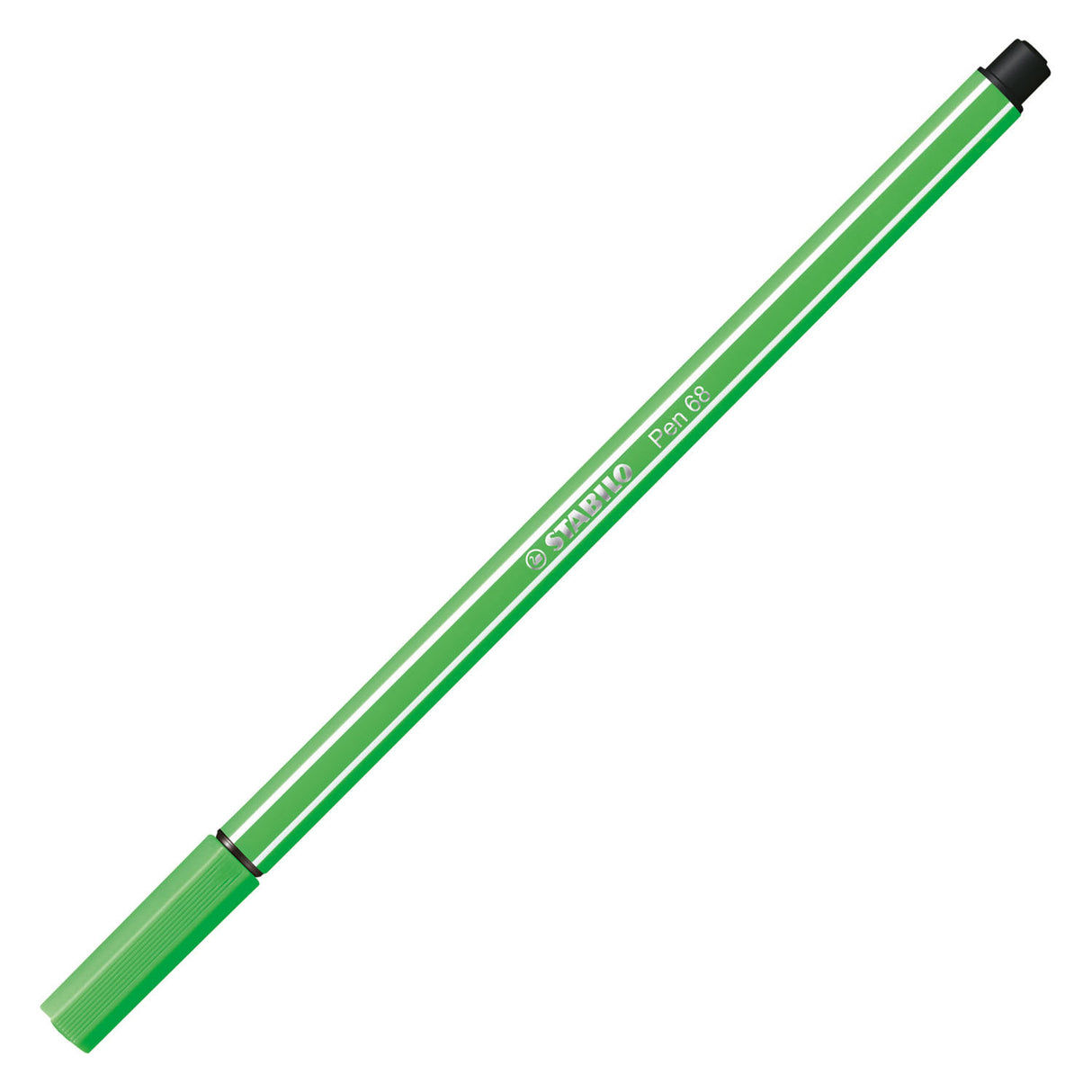 Stylo Stabilo 68 - feutre - vert feuille (68 43)