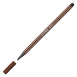 Stylo Stabilo 68 - feutre - marron (68 45)
