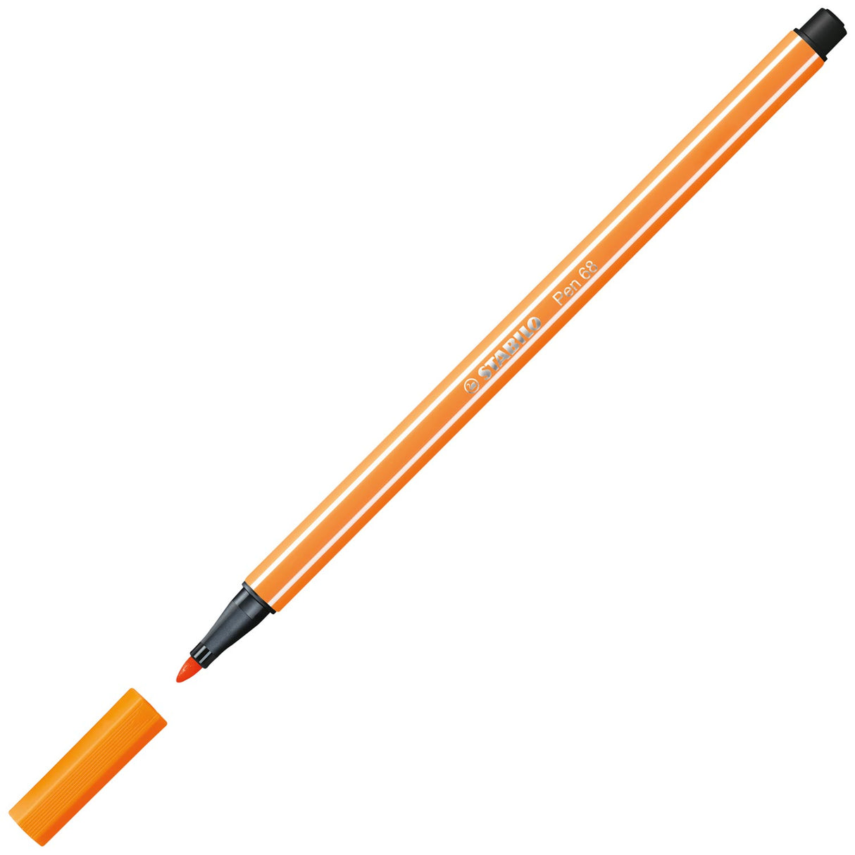 Stabilo Pen 68 - Filz -Tip Stift - Orange (68 54)