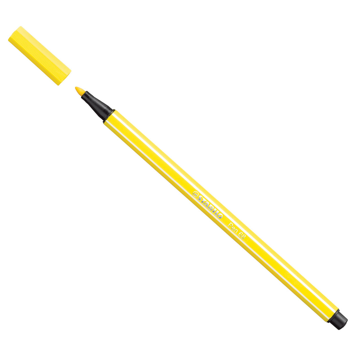 Stabilito Pen 68 - Felt -Tip Pen - Citroen Geel (68 24)