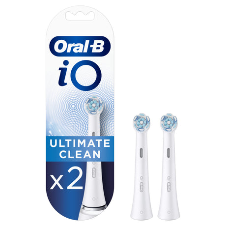 Oral-B io Brushes de coup de couteau propres ultimes 2 pièces