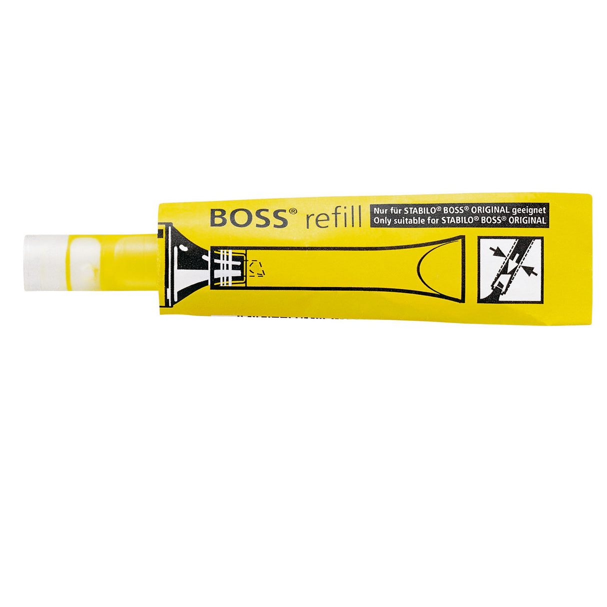 Stabilo boss original - refill - geel