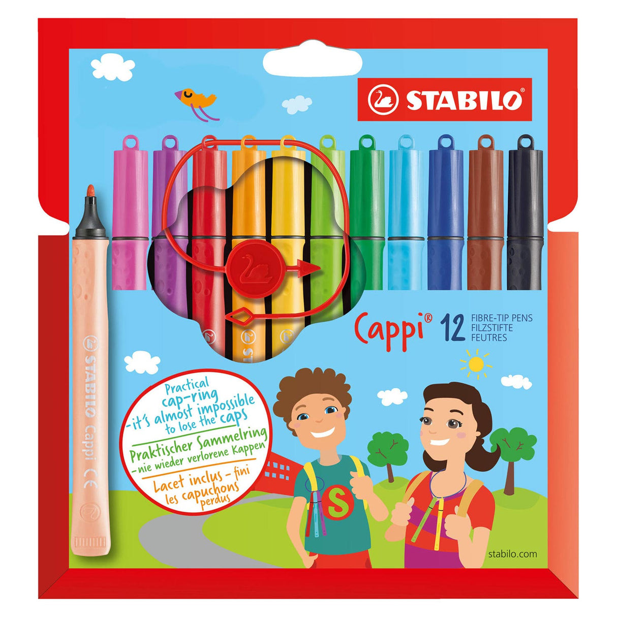 STABILO CAPPI FEET -IFTS, 12e.