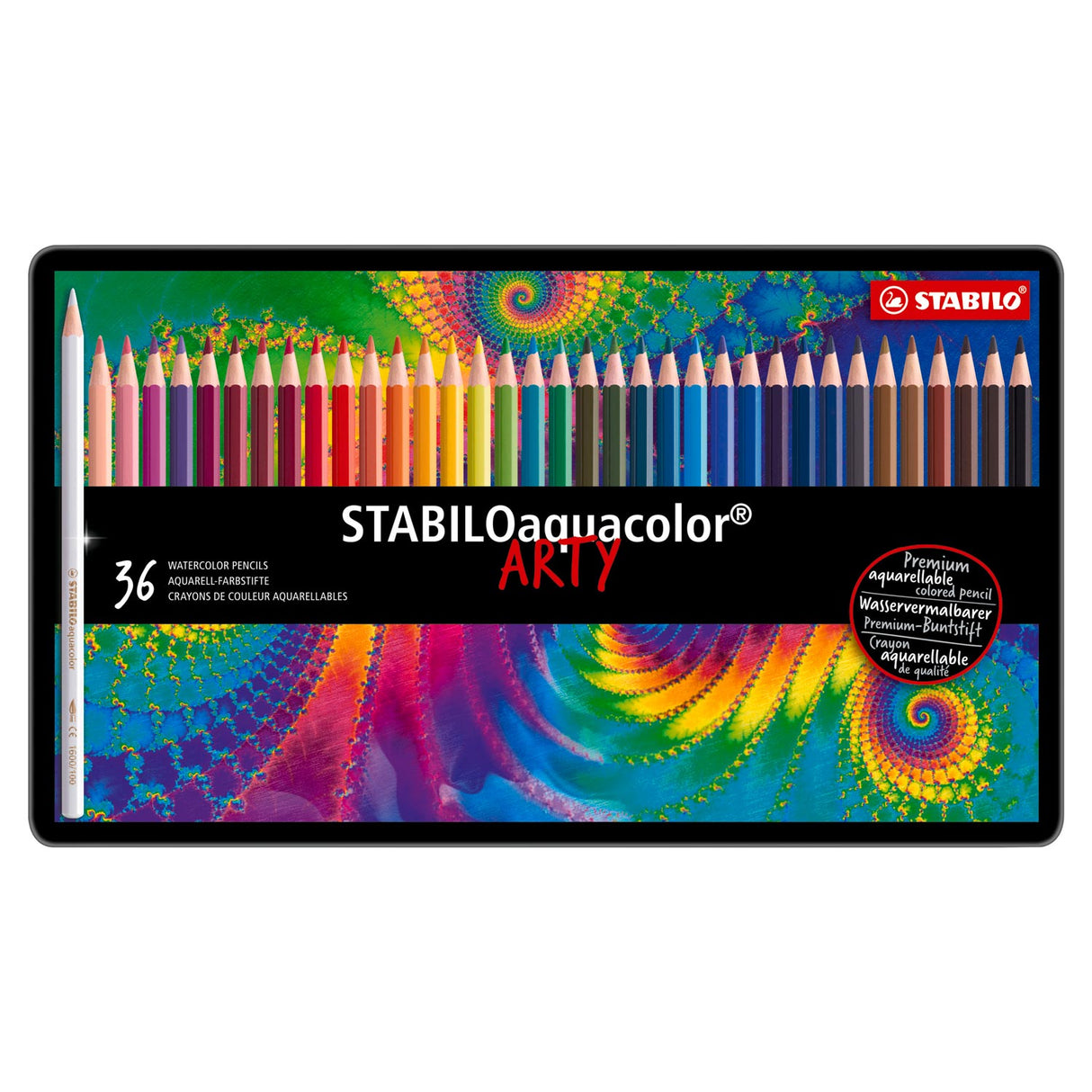 Stabilo Aquacolor Metal Box, 36.