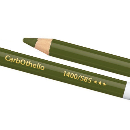 Stabilo Carbothello - Crayon de couleur pastel de lame - vert olive