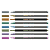 STABILO Pen 68 Metallic Viltstiften, 8st.