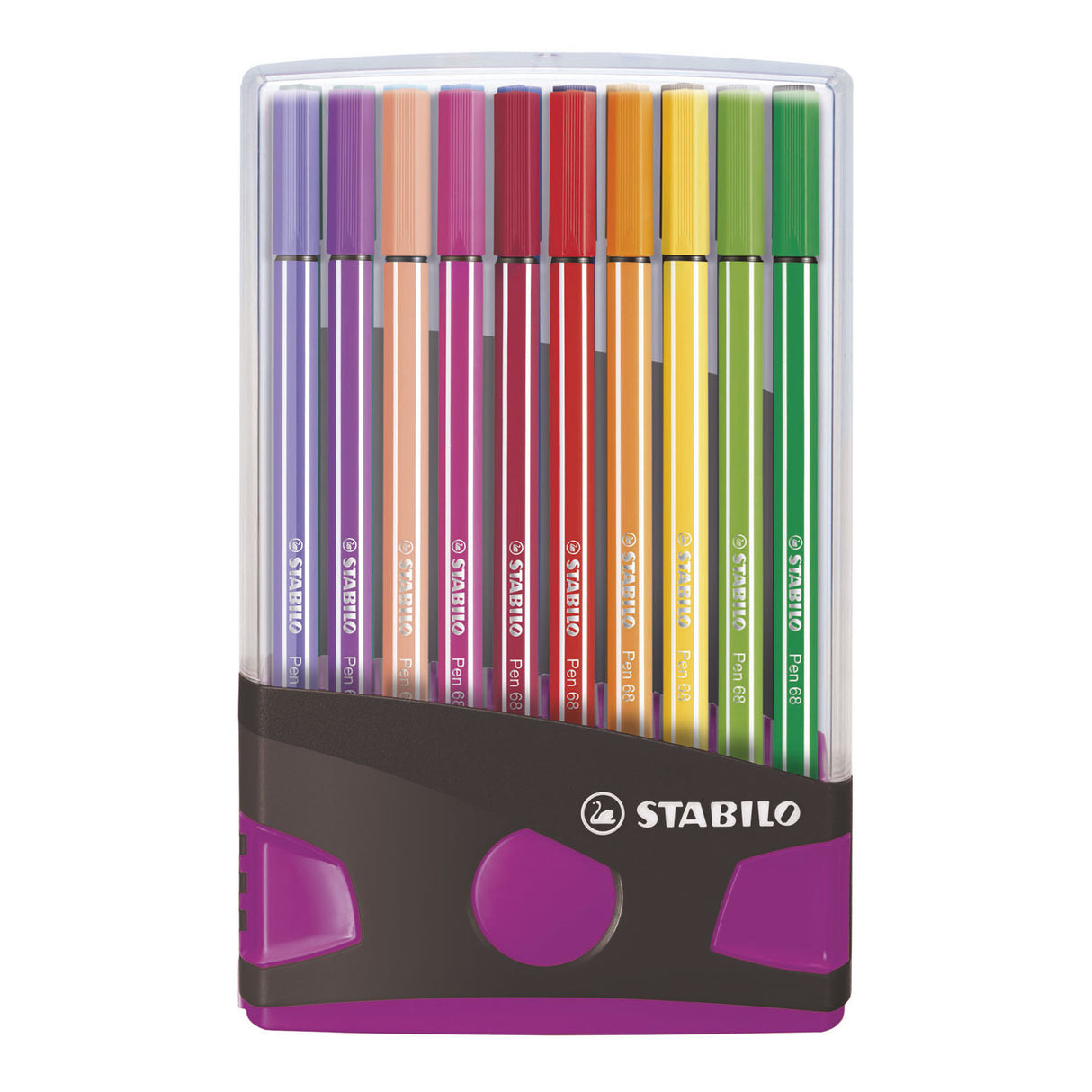 Stabilo Pen 68 Color Parade Anthracite Pink, 20.