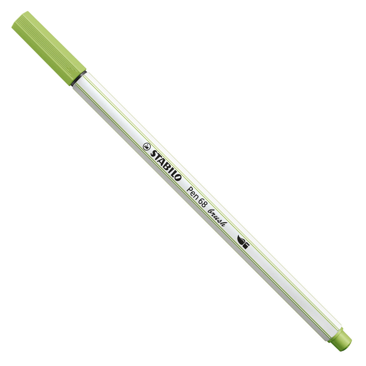 Stabilo pen 68 pinceau - feutre - pistache (34)