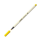 Stabilo pen 68 pinceau - feutre - jaune (44)