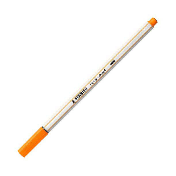 STABILO Pen 68 Brush 54 - Oranje