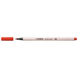 Stabilo pen 68 pinceau - feutre - rouge carmin (48)