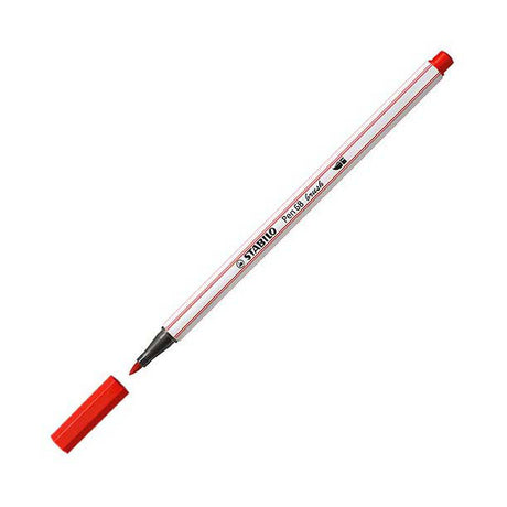 Stabilo pen 68 pinceau - feutre - rouge carmin (48)