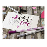 Stabilo pen 68 pinceau - feutre - lilas (58)