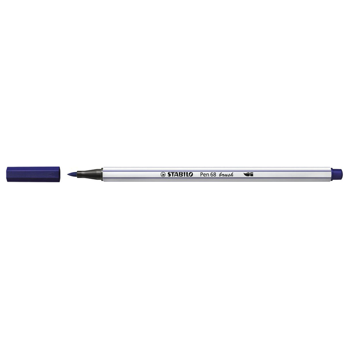 Stabilo pen 68 pinceau - feutre - bleu de prusse (22)