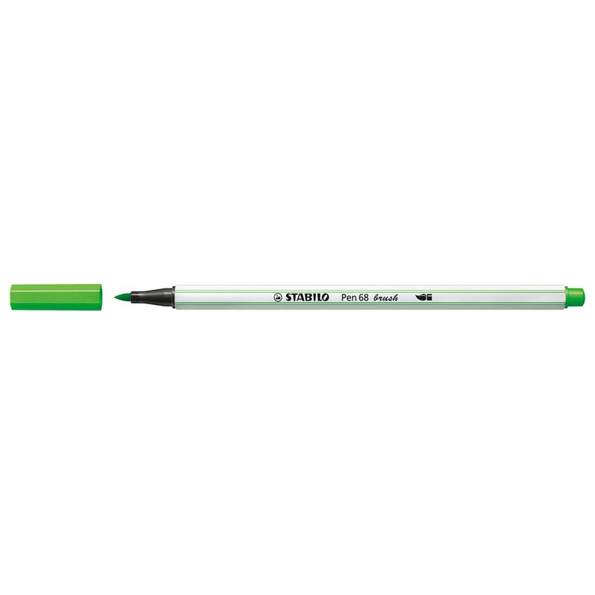 Stabilo pen 68 pinceau - feutre - vert clair (33)