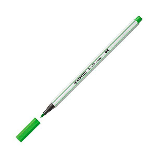 Stabilo pen 68 pinceau - feutre - vert clair (33)