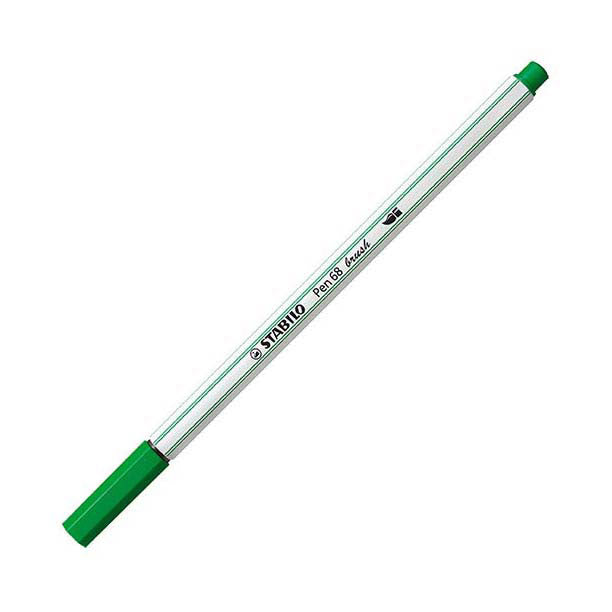 Stabilo pen 68 pinceau - feutre - vert (36)
