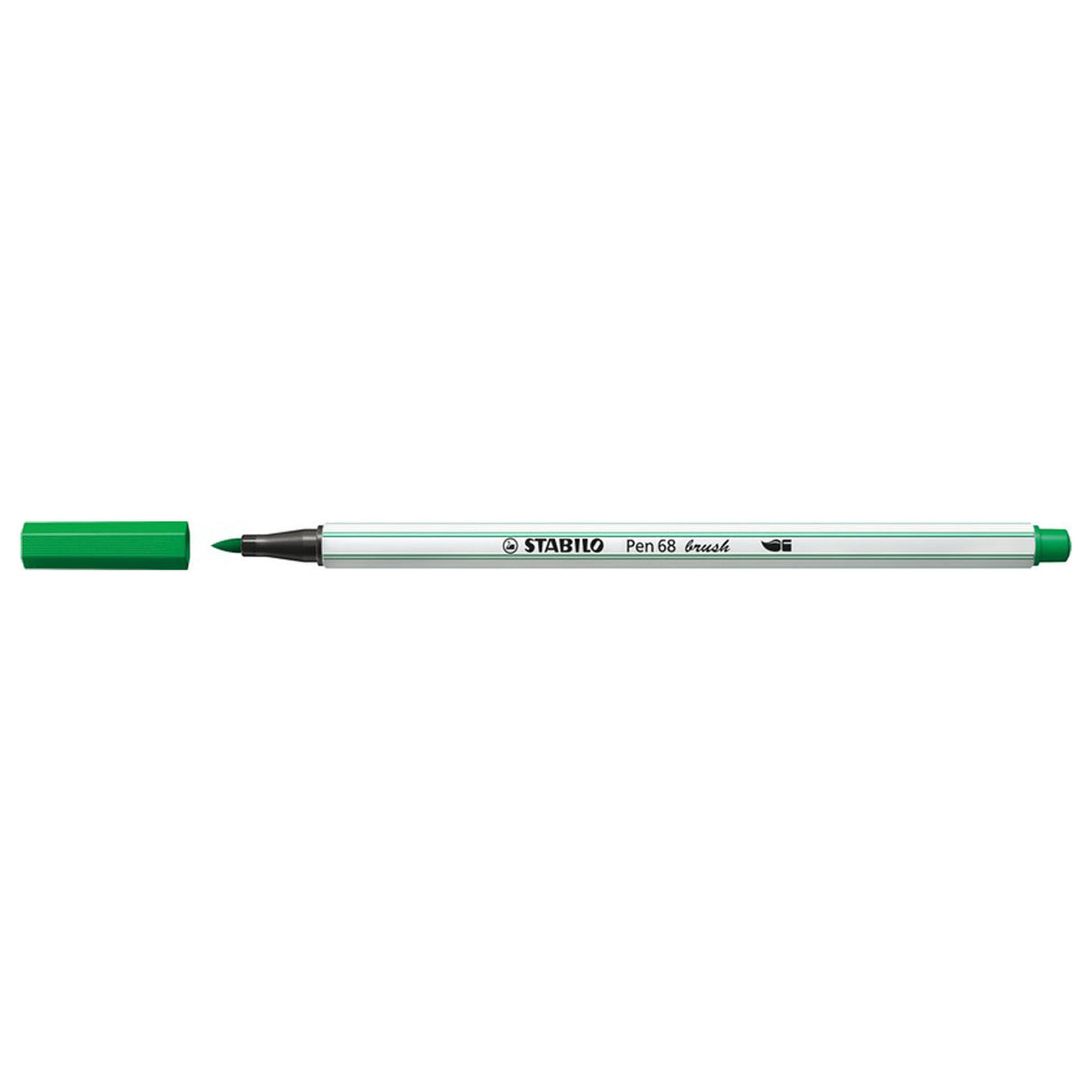 Stabilo pen 68 pinceau - feutre - vert (36)