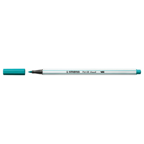 Stabilo pen 68 pinceau - feutre - turquoise (51)