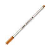 Stabilo pen 68 pinceau - feutre - ocre foncé (89)