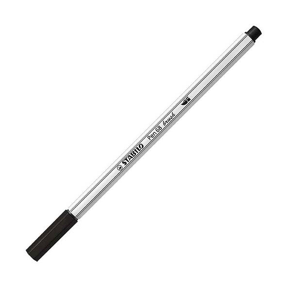 Stabilo Pen 68 Pincel 46 - Negro