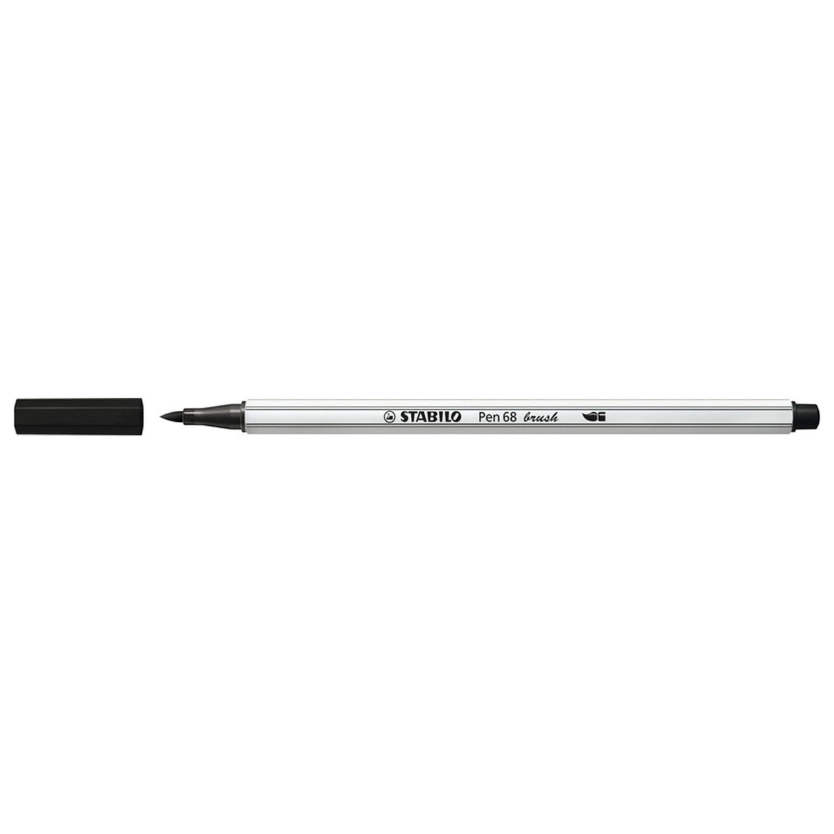 Stabilo pen 68 pinceau - feutre - noir (46)