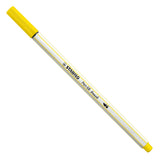 Stabilo pen 68 pinceau - feutre - jaune citron (24)