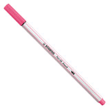 Stabilo pen 68 pinceau - feutre - rose (29)