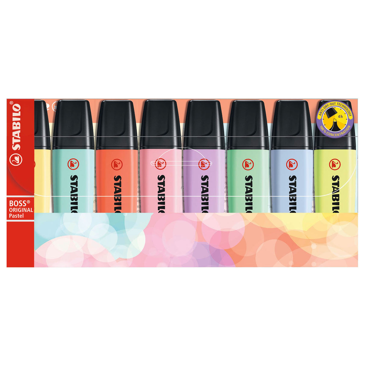 Stabilo Boss Original Pastell Marker, 8st.