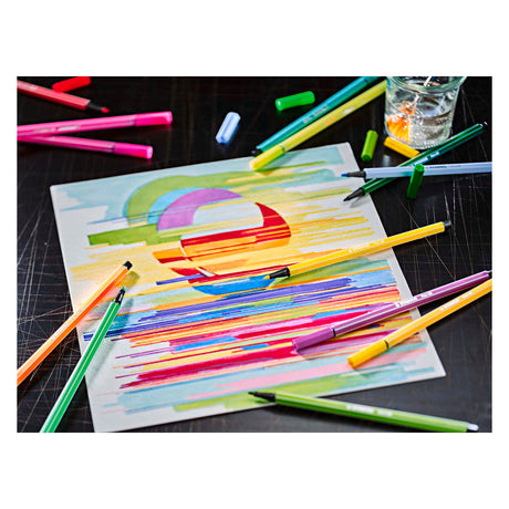 Stylo Stabilo 68 - feutre - arty - lot de 12 sets