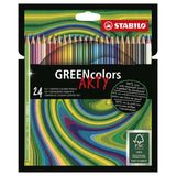 Stabilo Greencolors Colored Pencils Arty, 24st.