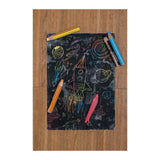 Abi stlo woody 3 en 1 - crayon de couleur aux multiples talents - arty - set 10 pcs. + taille-crayon