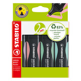 Stabilo Green Boss Pastel Marking Marker se 4 kusy