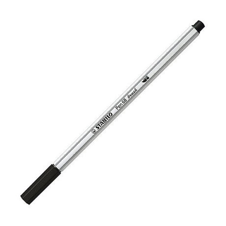 Stabilo pen 68 pinceau - feutre - arty - set de 18 pièces