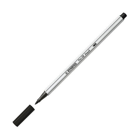 Stabilo pen 68 pinceau - feutre - arty - set de 18 pièces