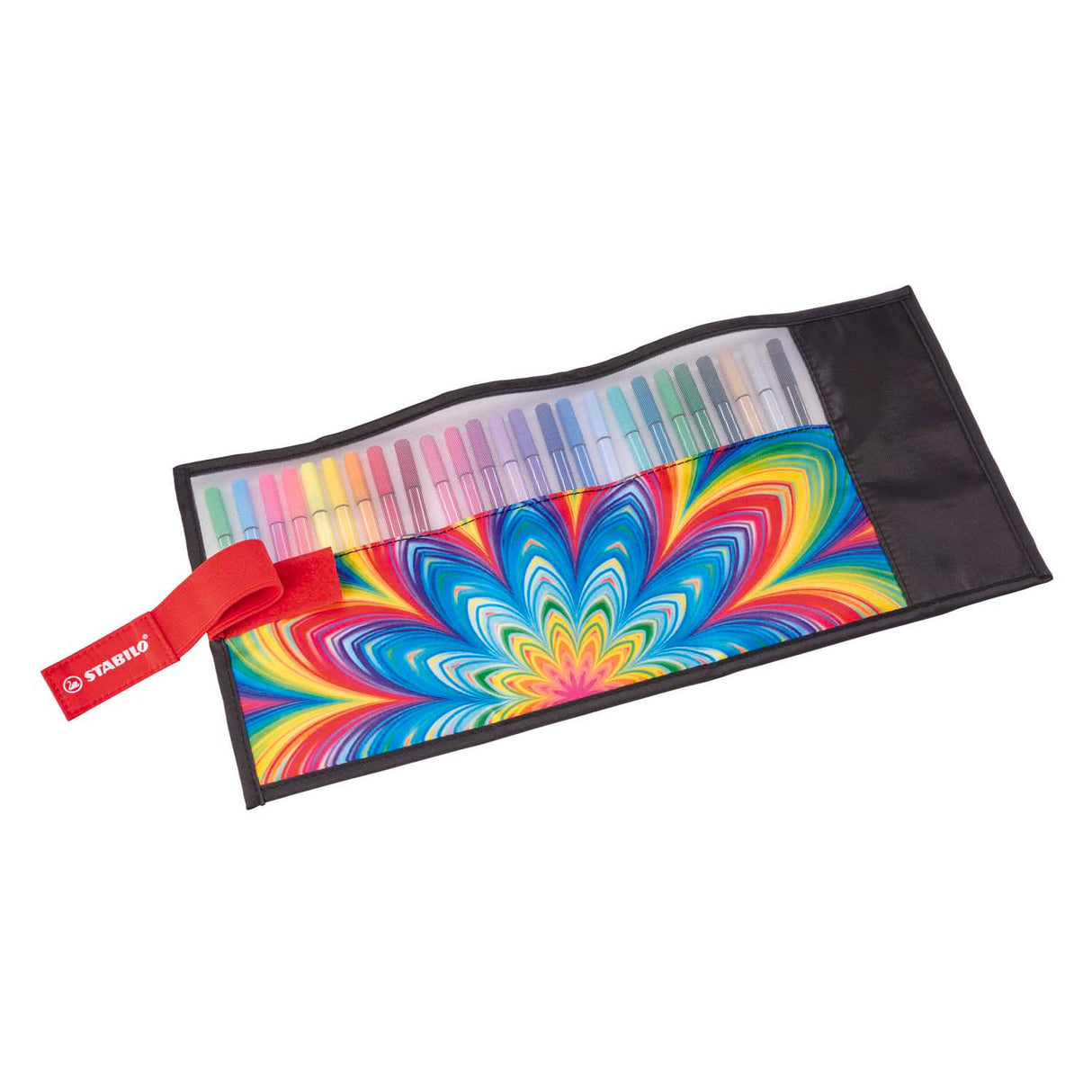 Stylo Stabilo 68, jeu de rouleaux de 25 couleurs