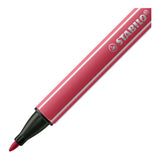 Stabilo pointmax - feutre fin à pointe rigide 0,8 mm - pointe nylon - étui de 15 couleurs