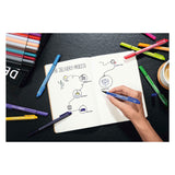 Stabilo pointmax - feutre fin à pointe rigide 0,8 mm - pointe nylon - étui de 15 couleurs